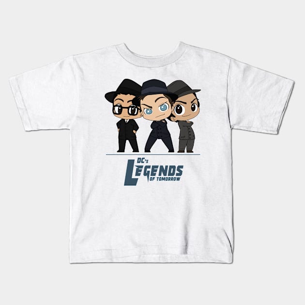 Chicago Legends - Gary, Nate and Behrad v1 Kids T-Shirt by RotemChan